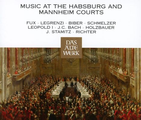 Music at the Habsburg and Mannheim Courts, 4 CDs