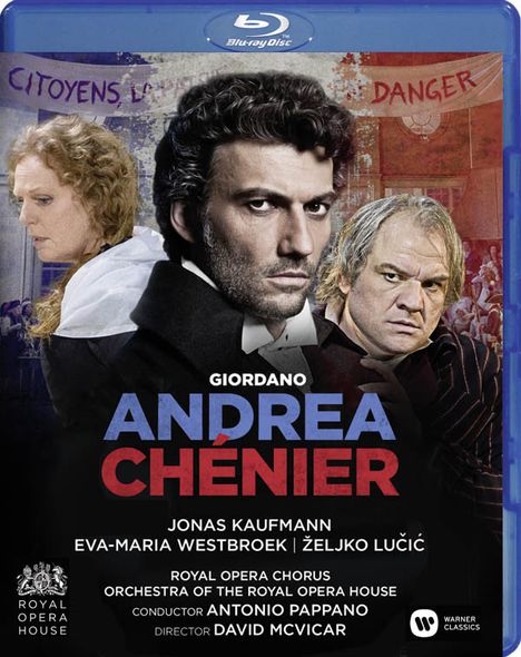 Umberto Giordano (1867-1948): Andrea Chenier, Blu-ray Disc