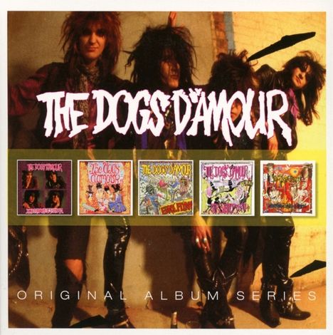 The Dogs D'Amour: Original Album Series, 5 CDs