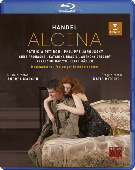 Georg Friedrich Händel (1685-1759): Alcina, Blu-ray Disc