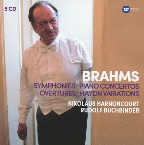 Nikolaus Harnoncourt - Brahms, 5 CDs