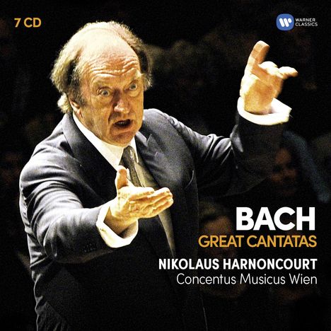 Nikolaus Harnoncourt - Bach (Great Cantatas), 7 CDs