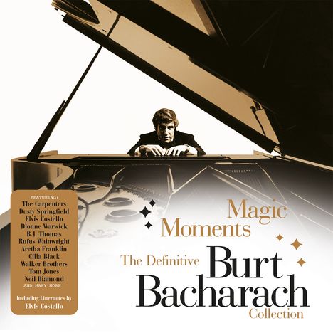 Magic Moments: Definitive Burt Bacharach Collection, 3 CDs