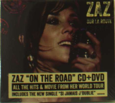 Zaz (Isabelle Geffroy): Sur La Route: Live (Digisleeve) (+1 CD-Bonus Track), 1 CD und 1 DVD