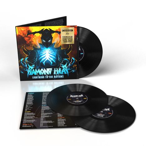 Diamond Head: Lightning To The Nations (The White Album) (Remastered 2021) (180g) (Limited Deluxe Edition), 3 LPs