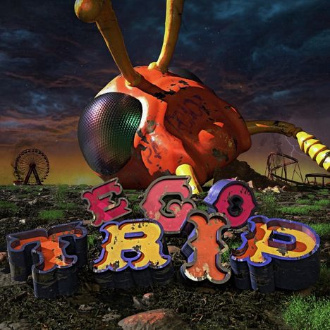 Papa Roach: Ego Trip (Limited Edition) (Blue Seafoam Vinyl), 1 LP und 1 Single 7"