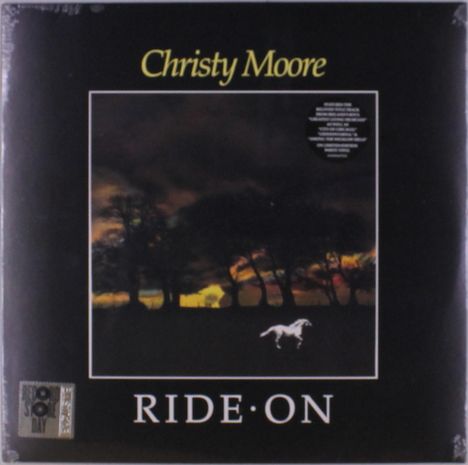 Christy Moore: Ride On (Limited Edition) (White Vinyl), LP