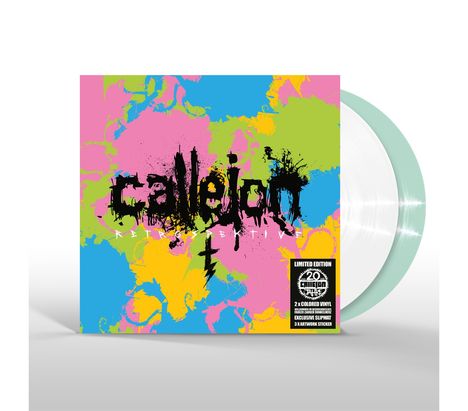 Callejon: Retrospektive: Willkommen im Beerdigungscafé / Fauler Zauber Dunkelherz (2021 Remaster) (Limited Edition) (Colored Vinyl), 2 LPs