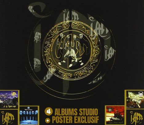 IAM: 4 Albums Studio, 4 CDs