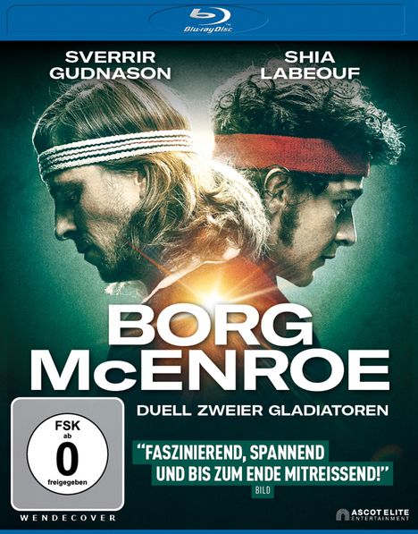 Borg/McEnroe (Blu-ray), Blu-ray Disc