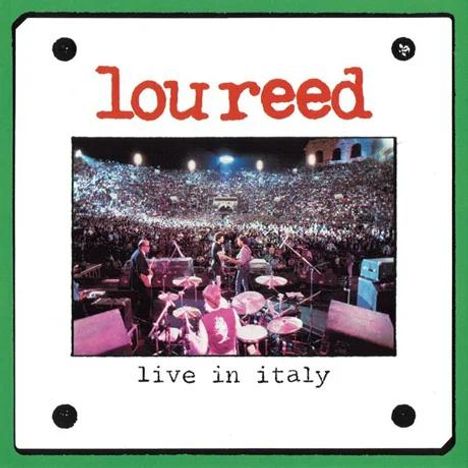 Lou Reed (1942-2013): Live In Italy, CD