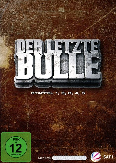 Der letzte Bulle Staffel 1-5, 14 DVDs