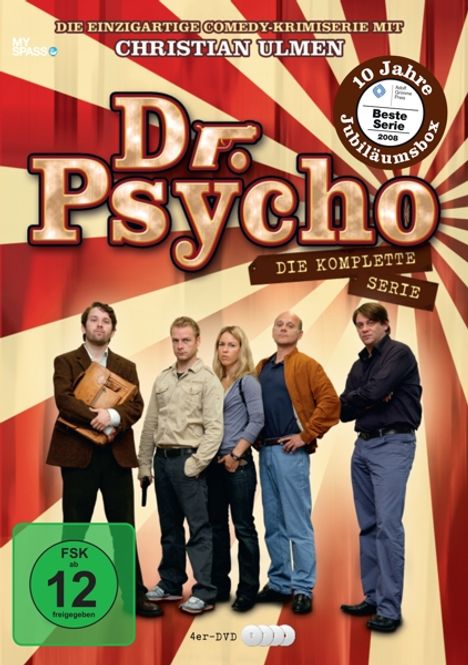 Christian Ulmen: Dr. Psycho Box, 4 DVDs