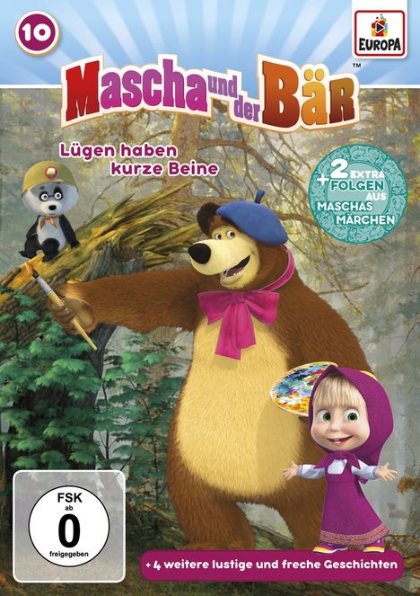 Mascha und der Bär 10: Lügen haben kurze Beine, DVD