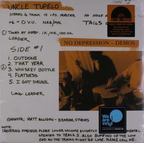 Uncle Tupelo: No Depression - Demos, LP