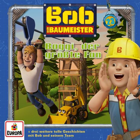 Bob, der Baumeister 023. Baggi, der größte Fan, CD