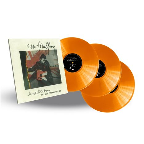 Peter Maffay: Lange Schatten - 30th Anniversary Edition (180g) (Limited-Edition) (Orange Vinyl), 3 LPs