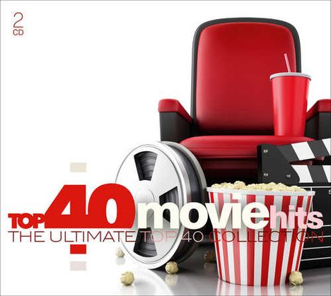 Filmmusik: Top 40: Movie Hits, 2 CDs
