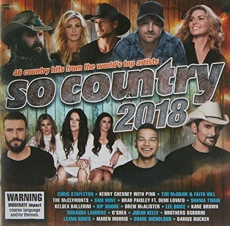 So Country 2018, 2 CDs