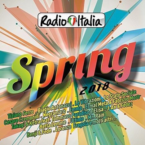 Radio Italia Spring 2018, 2 CDs