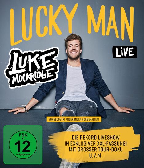 Luke Mockridge: Lucky Man (Blu-ray), Blu-ray Disc