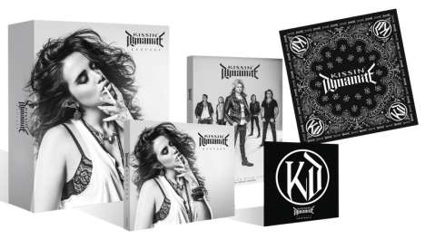 Kissin' Dynamite: Ecstasy (Deluxe Edition), 2 CDs, 1 Buch und 1 Merchandise