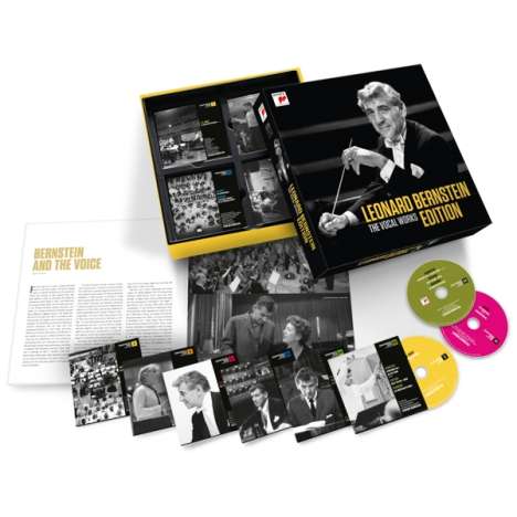Leonard Bernstein Edition - The Vocal Works, 56 CDs