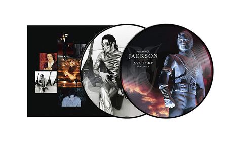 Michael Jackson (1958-2009): HIStory: Continues (180g) (Limited-Edition) (Picture Disc), 2 LPs