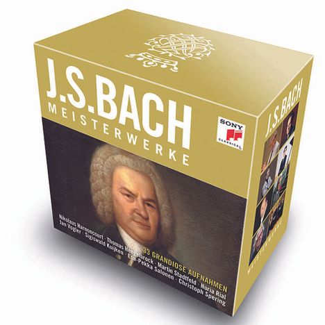 Johann Sebastian Bach (1685-1750): Bach Masterworks (33 Great Recordings), 33 CDs