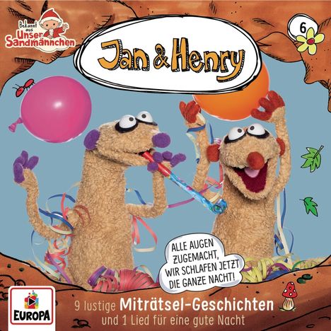 Jan &amp; Henry 06. 9 lustige Miträtsel-Geschichten und 1 Lied, CD