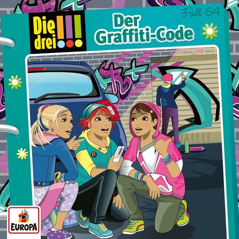 Die drei !!! (Fall 64) Der Graffiti-Code, CD
