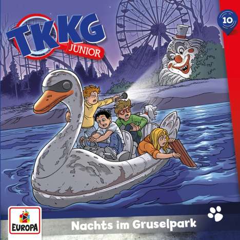 TKKG Junior (Folge 10) Nachts im Gruselpark, CD