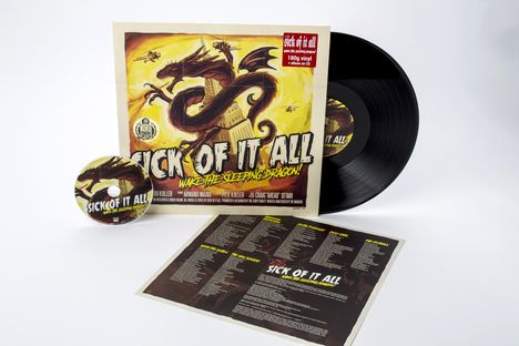 Sick Of It All: Wake The Sleeping Dragon! (180g), 1 LP und 1 CD