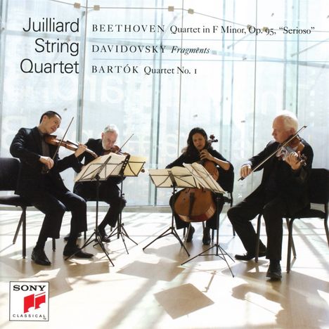 Juilliard Quartet - Beethoven / Bartok / Davidovsky, CD