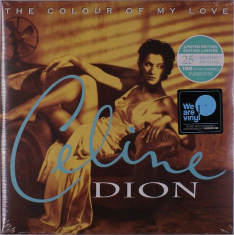 Céline Dion: The Colour Of My Love (25th Anniversary) (180g) (Limited-Edition) (Turquoise Vinyl), 2 LPs