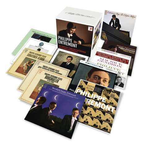 Philippe Entremont - The Complete Piano Solo Recordings on Columbia Masterworks, 34 CDs