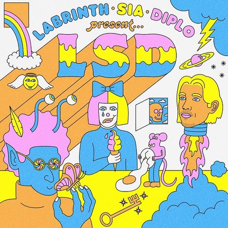 LSD: Labrinth, Sia &amp; Diplo Present... LSD, CD