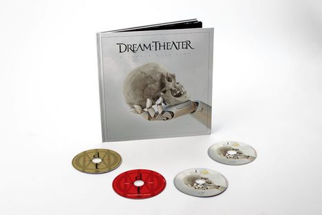 Dream Theater: Distance Over Time (Limited Edition), 2 CDs, 1 Blu-ray Disc und 1 DVD