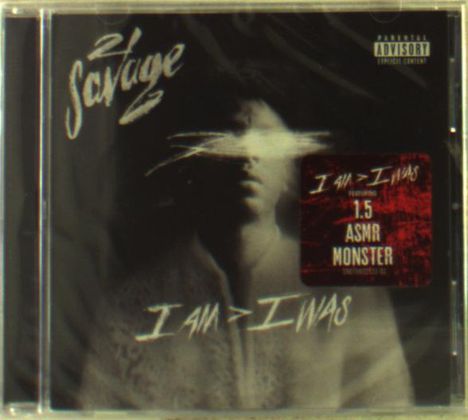 21 Savage: I Am > I Was, CD