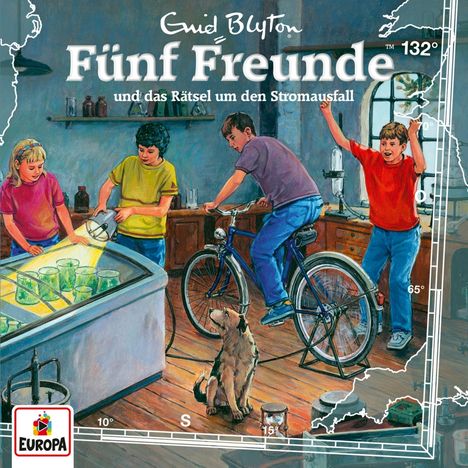 Fünf Freunde (132) - und das Rätsel um den Stromausfall, CD