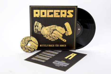 Rogers: Mittelfinger für immer (180g), 1 LP und 1 CD