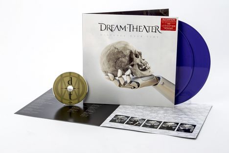 Dream Theater: Distance Over Time (180g) (Limited-Edition) (Lilac Vinyl) (exklusiv für jpc), 2 LPs und 1 CD