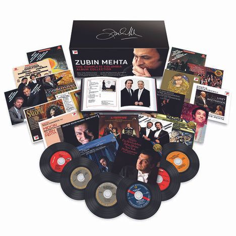 Zubin Mehta - The Complete Columbia Album Collection, 94 CDs und 3 DVDs