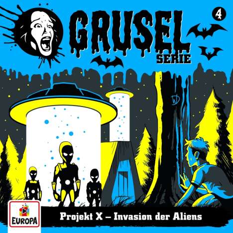 Gruselserie 04. Projekt X - Invasion der Aliens, CD