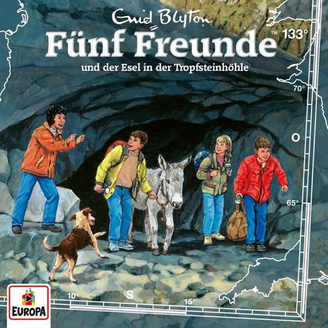 Fünf Freunde (133) - Fünf Freunde und der Esel in der Tropfsteinhöhle, CD