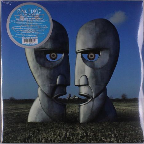 Pink Floyd: Division Bell (25th Anniversary) (180g) (Limited Edition) (Blue Vinyl), 2 LPs