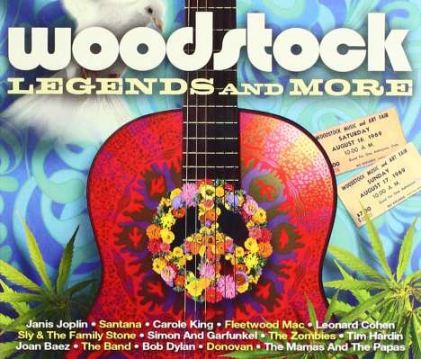 Woodstock Legends, 3 CDs