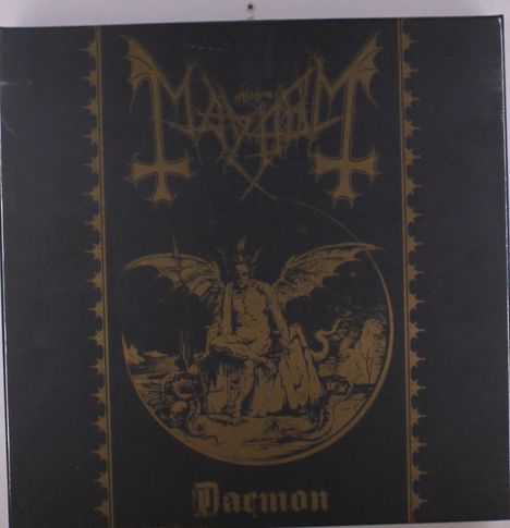 Mayhem: Daemon (180g) (Limited Deluxe Boxset) (LP 1: Colored Vinyl: 5 verschiedene Farben, Auslieferung nach Zufallsprinzip), 2 LPs und 1 CD