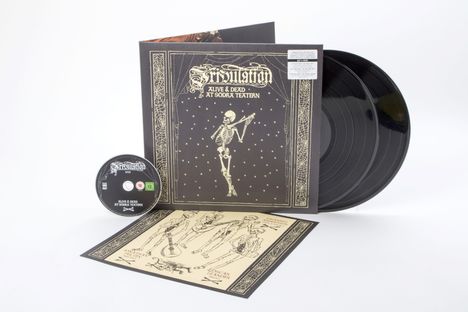 Tribulation: Alive &amp; Dead At Södra Teatern, 2 LPs und 1 DVD