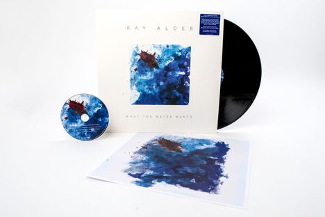 Ray Alder: What The Water Wants (180g), 1 LP und 1 CD